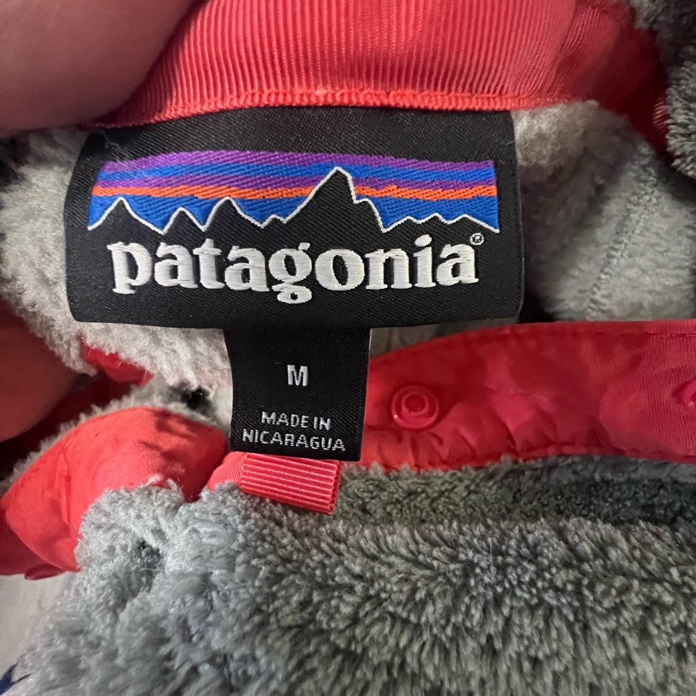 Patagonia Re-Tool Snap-T Pullover Polartec Winter Fleece Outdoor Cozy Warm Hike - Picture 9 of 11